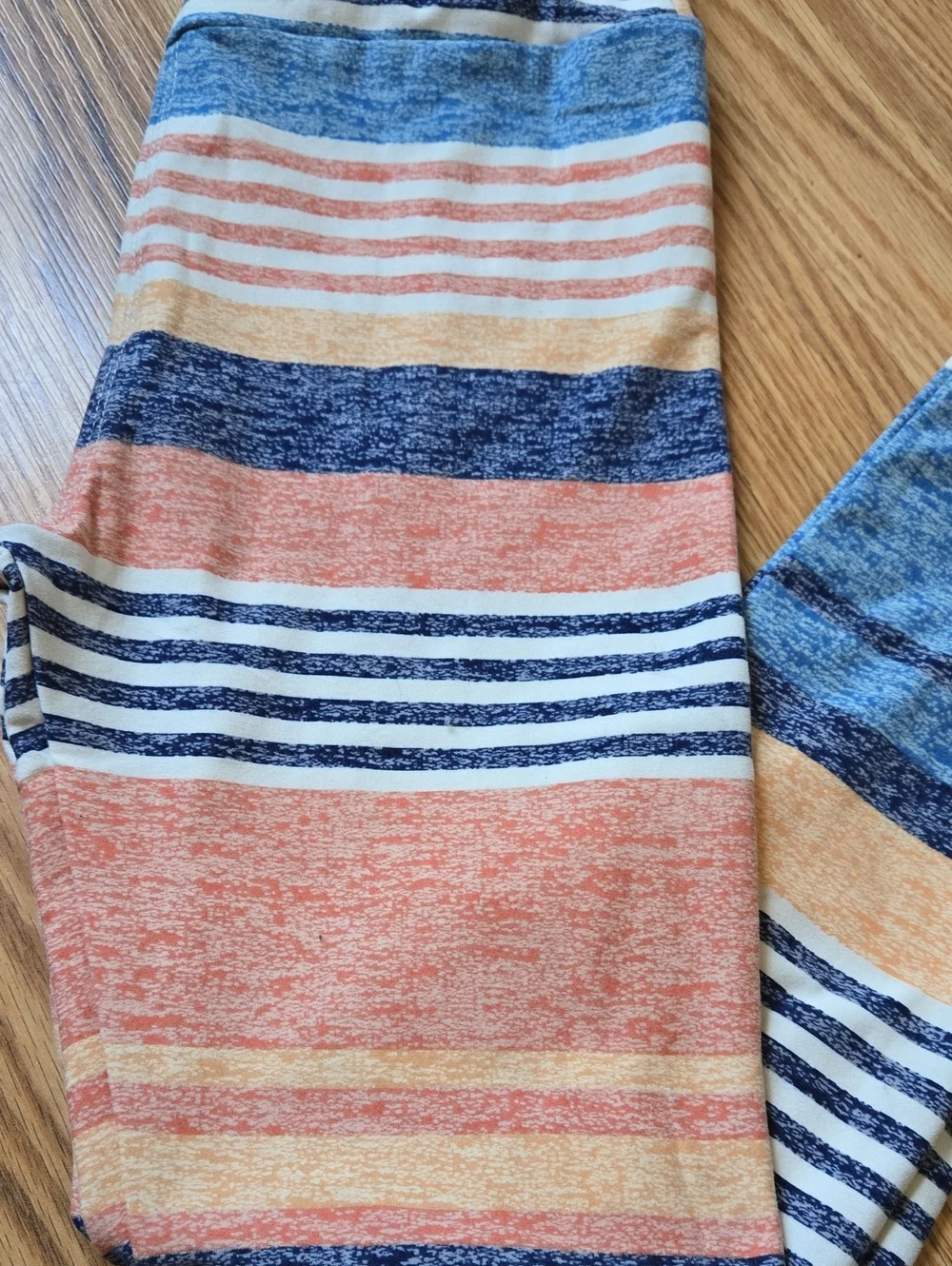 Tween Striped Heathered Leggings